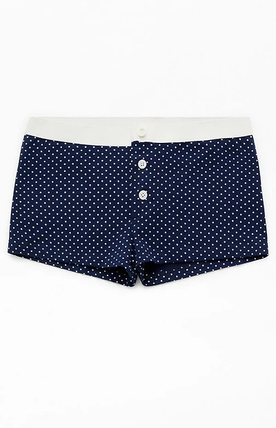 John Galt Polka Dot Pajama Boyshorts