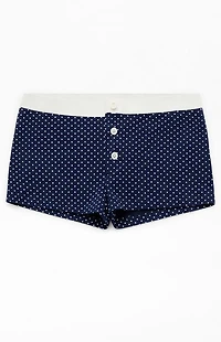 John Galt Polka Dot Pajama Boyshorts