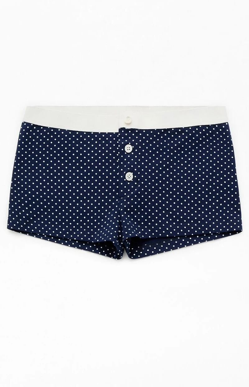 John Galt Polka Dot Pajama Boyshorts