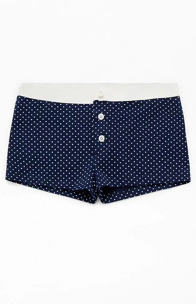 John Galt Polka Dot Pajama Boyshorts