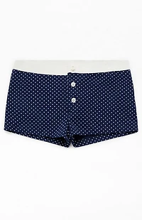 John Galt Polka Dot Pajama Boyshorts