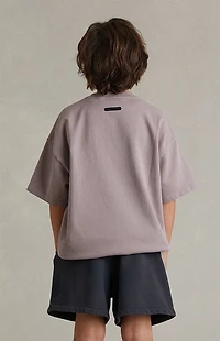 Fear of God ESSENTIALS Kids Faded Black Signature Classic Sweat Shorts