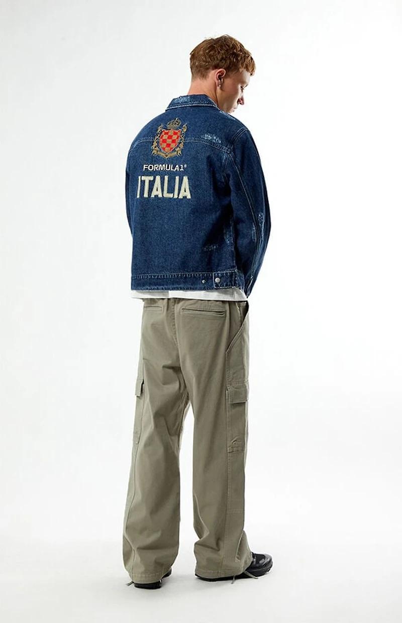 Formula 1 x Pacsun Monza Italy Denim Jacket