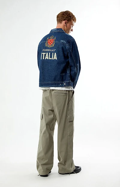 Formula 1 x Pacsun Monza Italy Denim Jacket