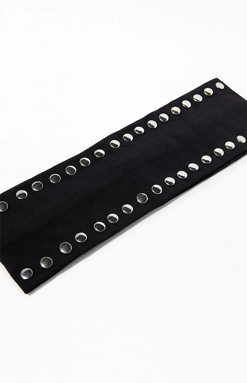 LA Hearts Studded Soft Headband