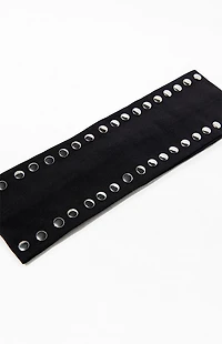 LA Hearts Studded Soft Headband