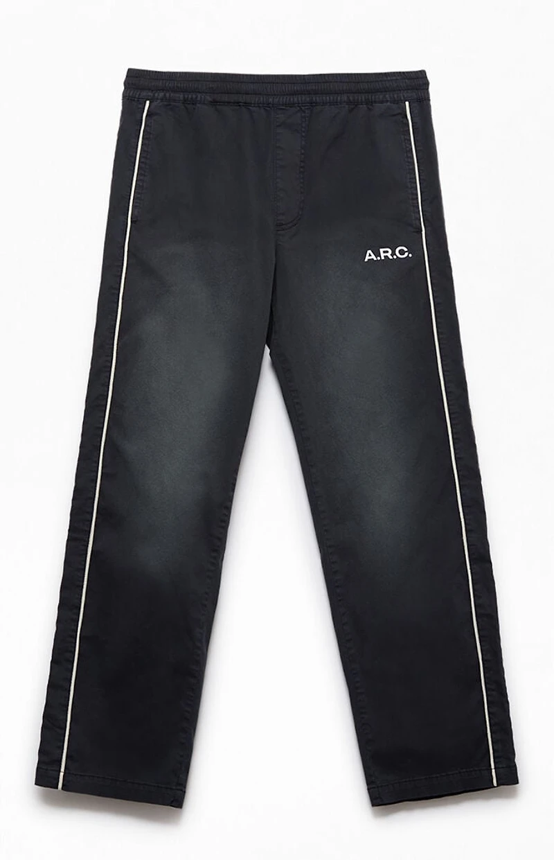 A.R.C. Black Active Vintage Wash Track Pants