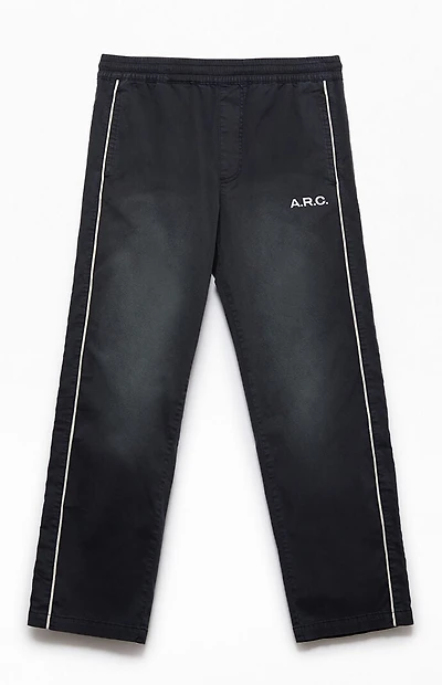 A.R.C. Black Active Vintage Wash Track Pants