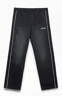 A.R.C. Black Active Vintage Wash Track Pants