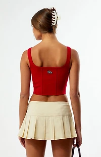 HYPE & VICE USC Trojans Knit Corset Top