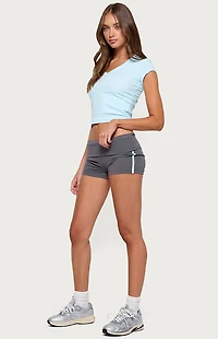 Edikted Gillie Ribbed T-Shirt