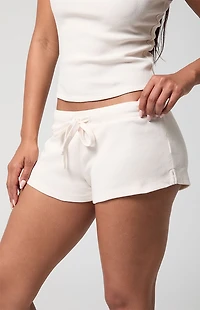 PAC 1980 Active Aspen Waffle Knit Drawstring Shorts