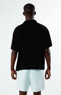 Pacsun Black Boxy Button Down Shirt