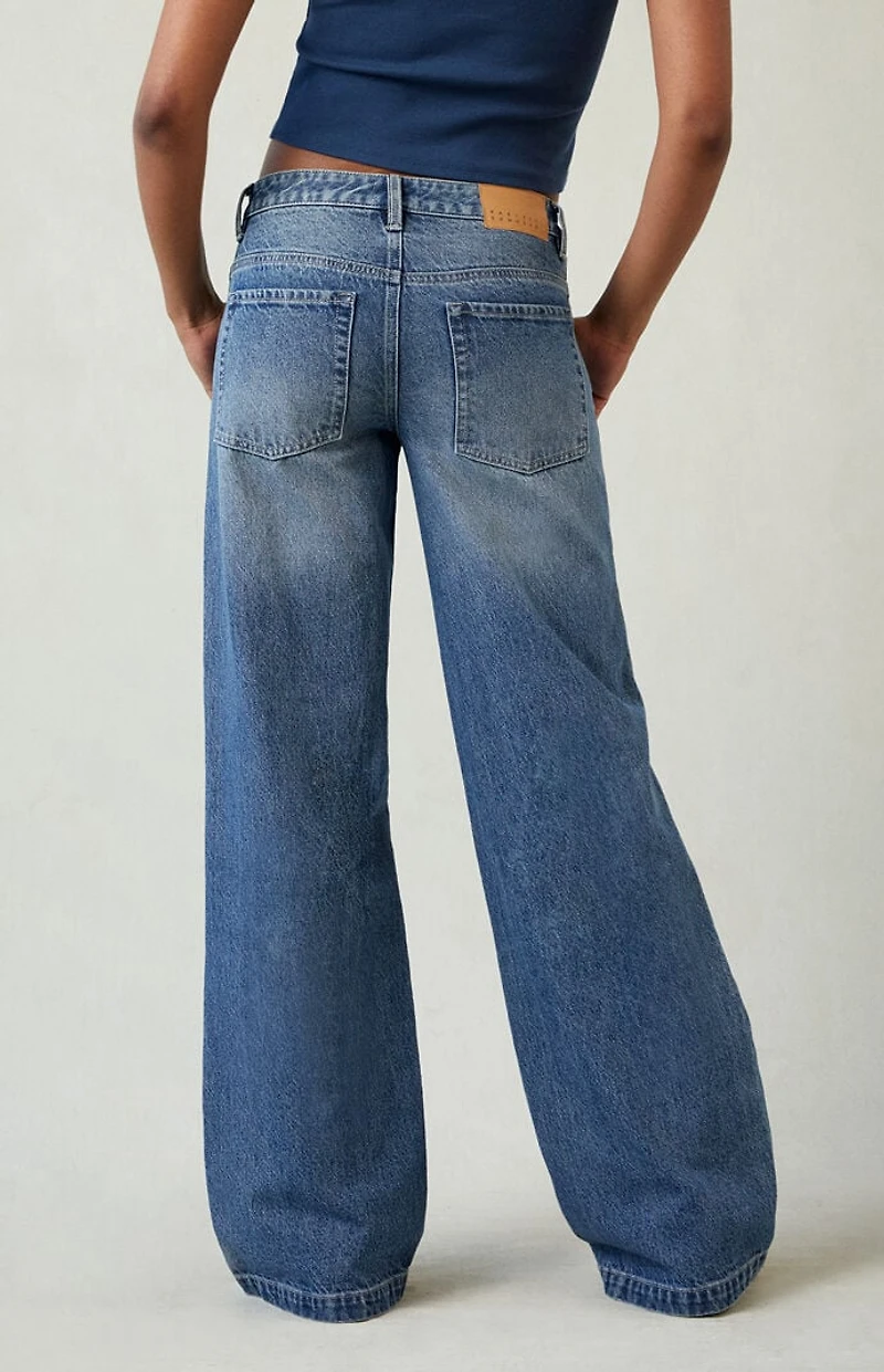 Pacsun Casey Low Rise Baggy Jeans Indigo