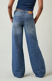Pacsun Casey Low Rise Baggy Jeans Indigo