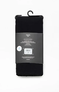 Pacsun Black Solid Color Tights