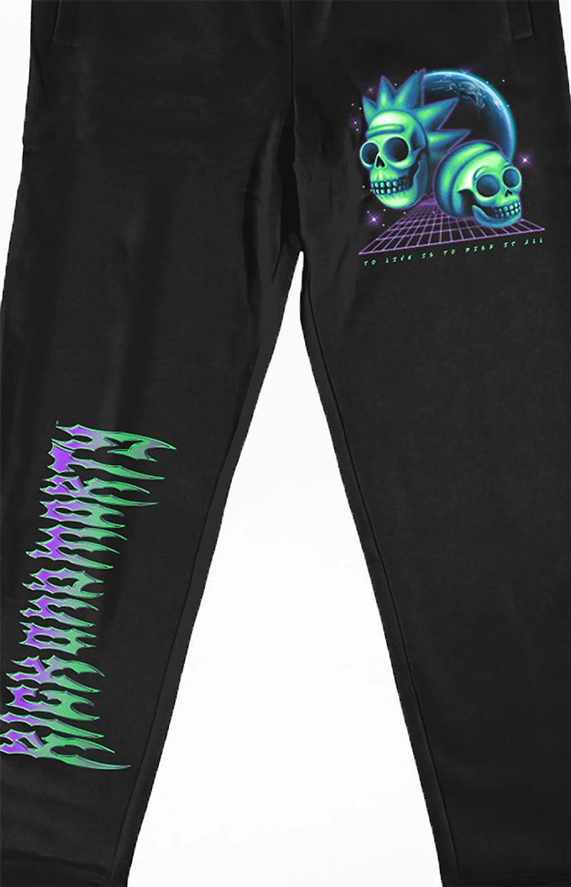 Rick and Morty Skulls Sweatpants