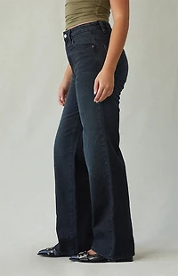 Pacsun Madison High Waisted Girlfriend Jeans Black