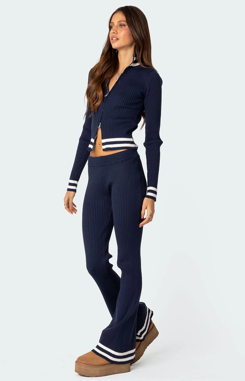 Edikted Pluto Ribbed Cardigan