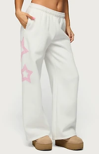 Edikted Starly Straight Leg Sweatpants