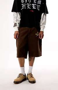 Civil The Rose Dealer Baggy Jean Shorts