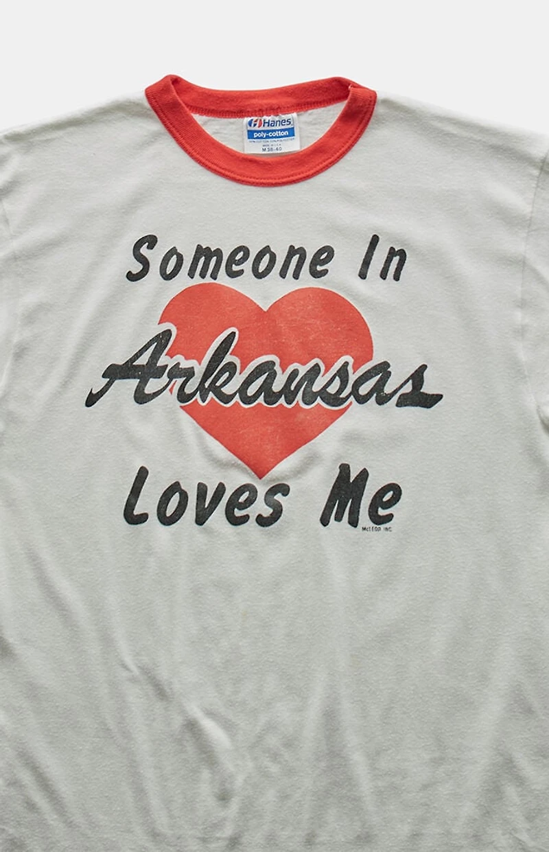 PS VINTAGE '90s Someone in Arkansas Loves Me Graphic T-Shirt