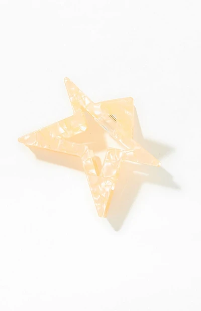 LA Hearts Star Resin Hair Claw Clip