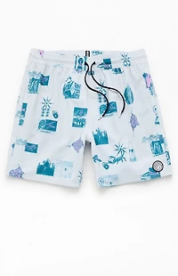 Volcom Psyche Cotton 7" Swim Trunks