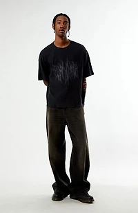 Pacsun Euphoria Waffle Knit T-Shirt