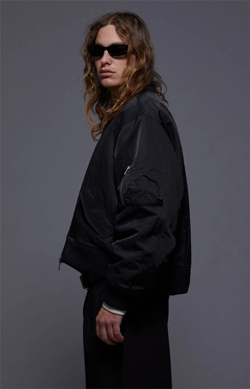 FIELD OF STUDY by Pacsun Wave Nylon Bomber Jacket