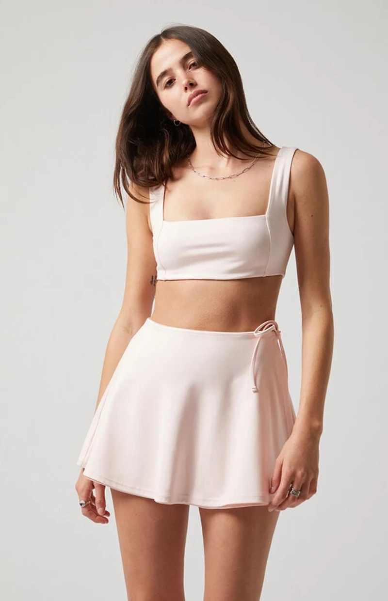 PAC 1980 WHISPER Pink Bandage Sports Bra