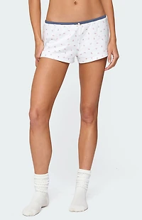 Edikted Stefi Floral Contrast Shorts