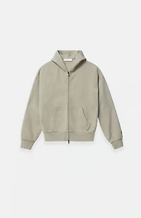 Fear of God ESSENTIALS Kids Abbey Stone Full Zip Fleece Hoodie