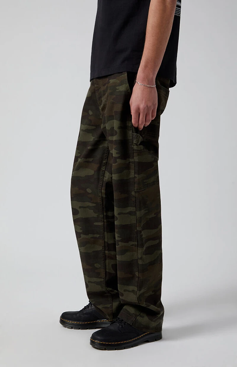Pacsun Dylan Baggy Jeans Carpenter Camo