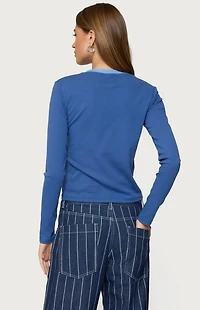 Edikted Santa Monica Long Sleeve T-Shirt