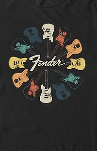 Retro Kaleidoscope Fender T-Shirt