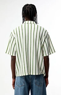 Pacsun Naz Striped Textured Camp Shirt
