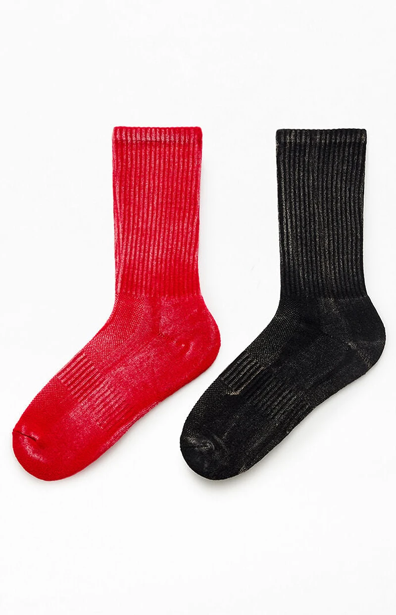 Formula 1 x Pacsun Las Vegas 2 Pack Washed Logo Crew Socks