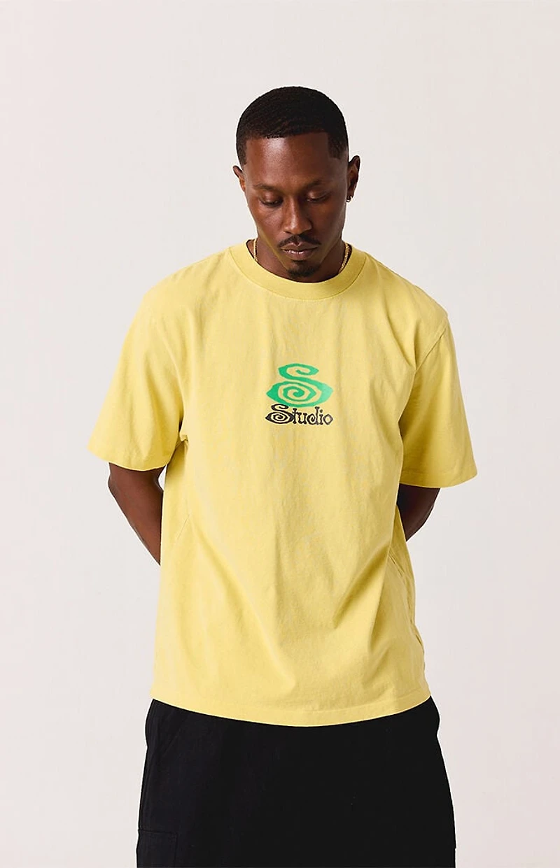 Studio by Supervsn Yellow Swirl T-Shirt