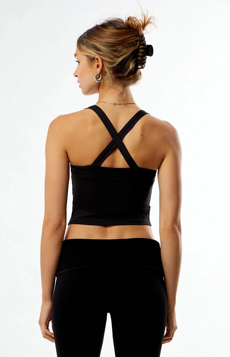 PAC 1980 WHISPER Active Nikki Cross Back Tank Top