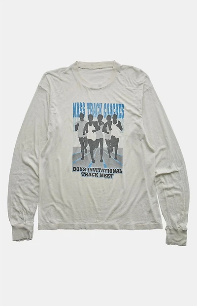 PS VINTAGE 80s Mass Coaches Track Meet Graphic T-Shirt