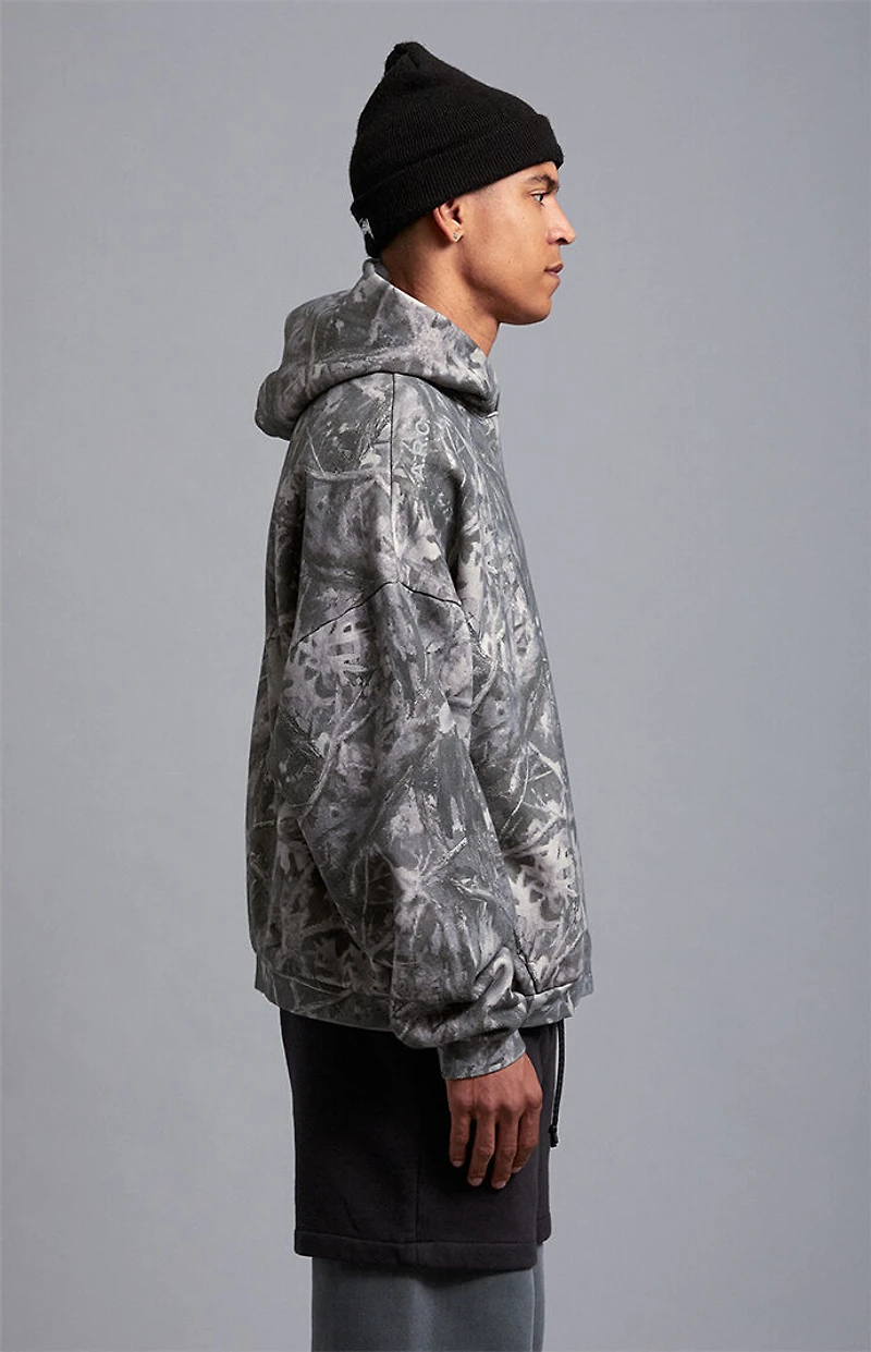A.R.C. Tree Camo Vintage Wash Heavyweight Oversized Fleece Hoodie