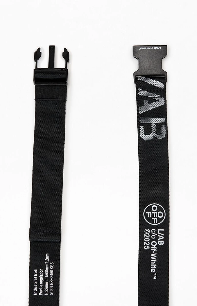 L/AB c/o Off-White Webbing Logo Belt