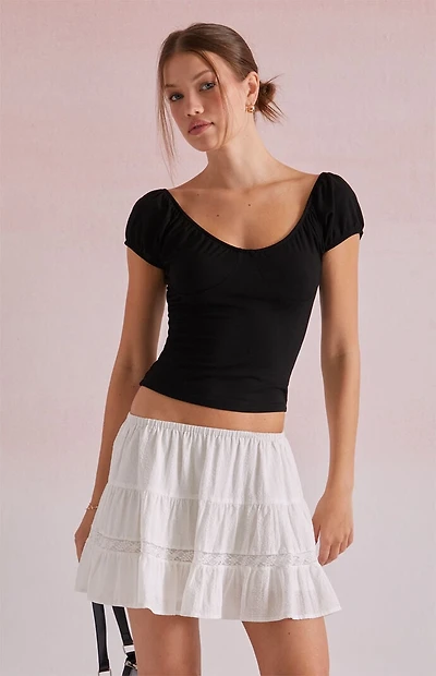 Beverly and Beck Daisy Corset T-Shirt