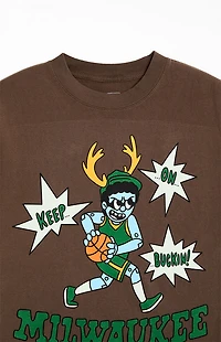Action Figure Miles NBA All-Stars Milwaukee Bucks T-Shirt