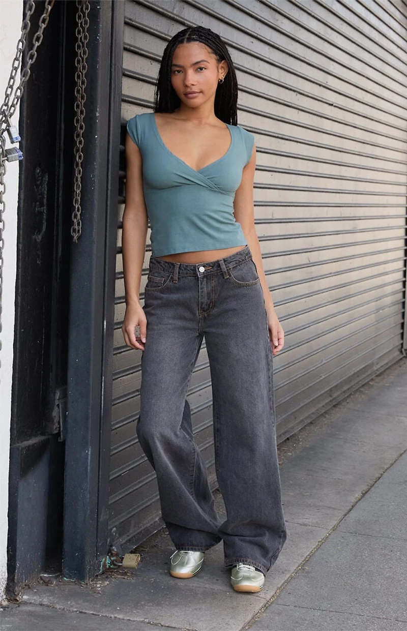 John Galt Green Amara Tank Top