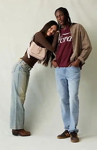 Pacsun Cade Straight Jeans Medium Indigo