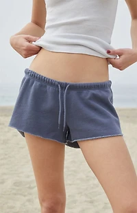 John Galt Washed Navy Marci Sweat Shorts