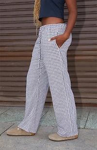 John Galt Plaid Anastasia Boxer Sweatpants