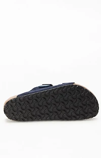 Birkenstock Arizona Mixed Leather Sandal Midnight